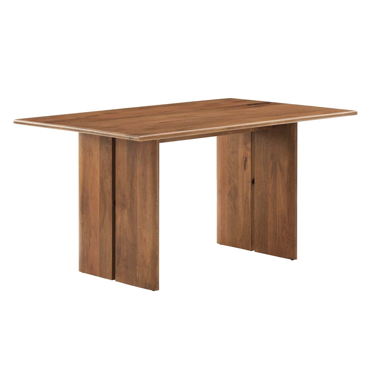 Amistad Walnut 60" Wood Dining Table - Ornate Home