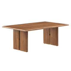 Amistad Walnut Wood Coffee Table - Ornate Home