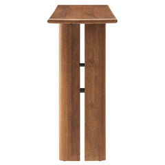 Amistad Walnut Wood Console Table - Ornate Home