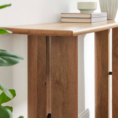 Amistad Walnut Wood Console Table - Ornate Home