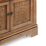 Amita Brown 3-Drawer 4-Door Cabinet
