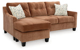 Amity Bay Clay Sofa Chaise Sleeper, 2 Chairs and 2 Ottomans (Online Special Price) - Ornate Home
