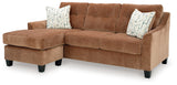 Amity Bay Clay Sofa Chaise Sleeper, 2 Chairs and 2 Ottomans - Ornate Home