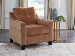 Amity Bay Clay Sofa Chaise Sleeper, 2 Chairs and 2 Ottomans - Ornate Home