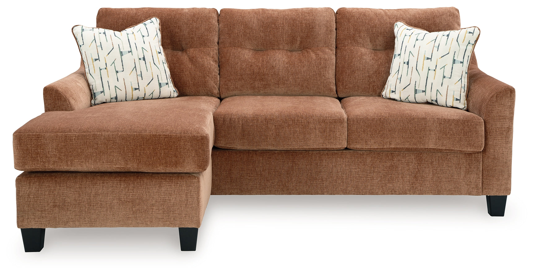 Amity Bay Clay Sofa Chaise and Ottoman - Ornate Home