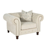 Ammirati Beige Chair - Ornate Home