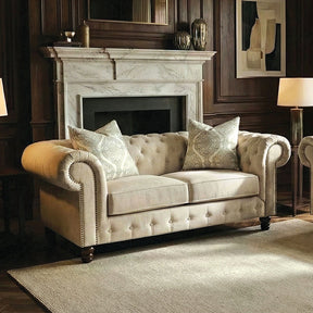 Ammirati Beige Sofa + Loveseat - Ornate Home