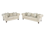 Ammirati Beige Sofa + Loveseat - Ornate Home
