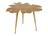 Amoeba Gold Side Table - Ornate Home