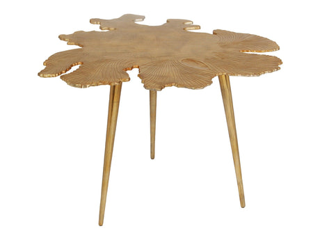 Amoeba Gold Side Table - Ornate Home