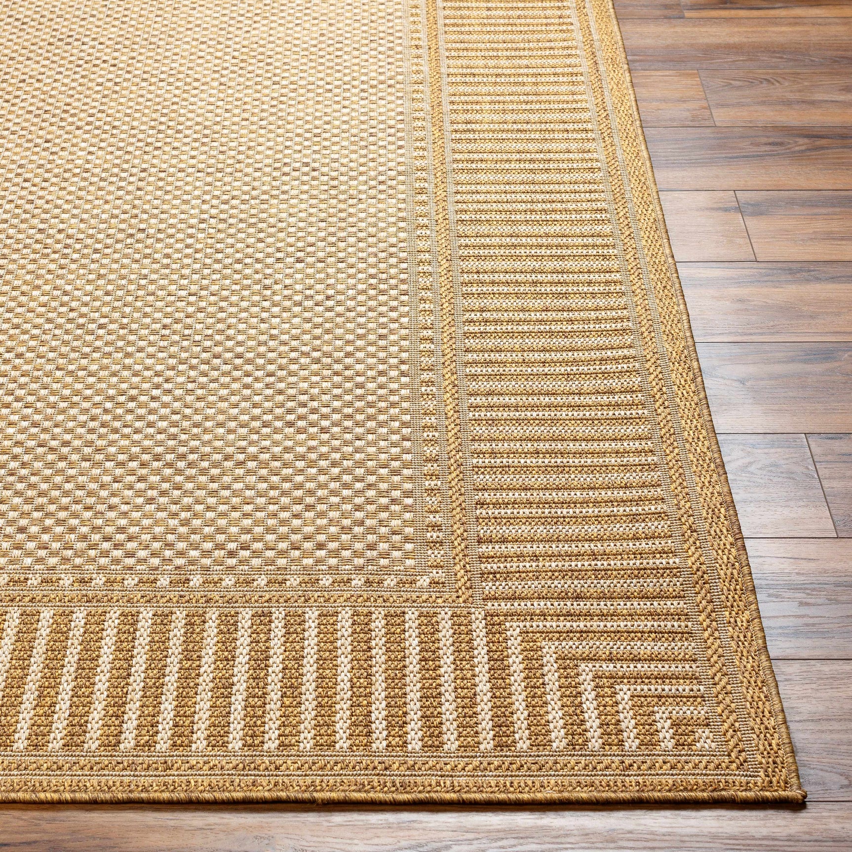 Amora Flatweave Faux Jute Outdoor Rug - Ornate Home