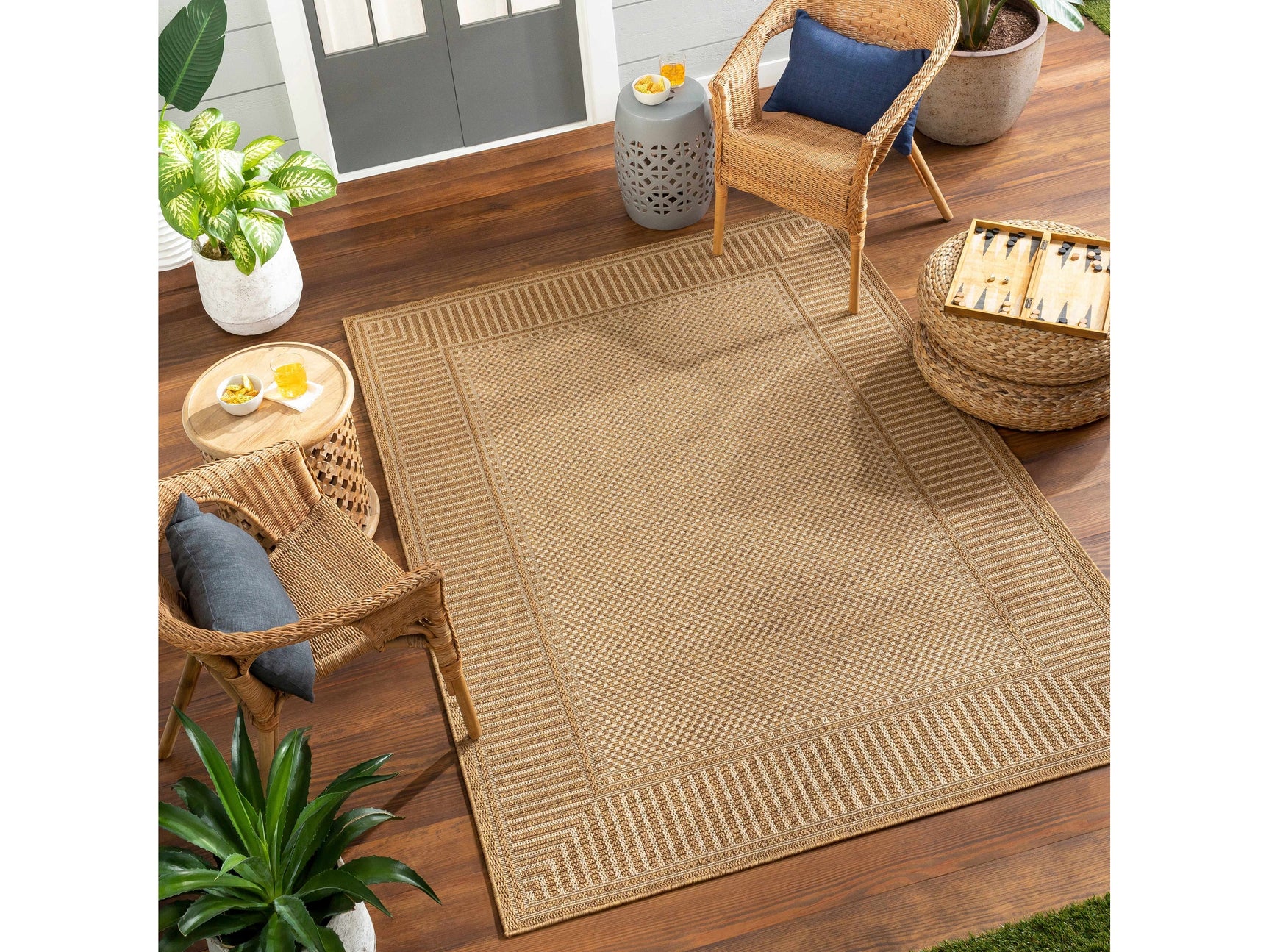Amora Flatweave Faux Jute Rug - Ornate Home