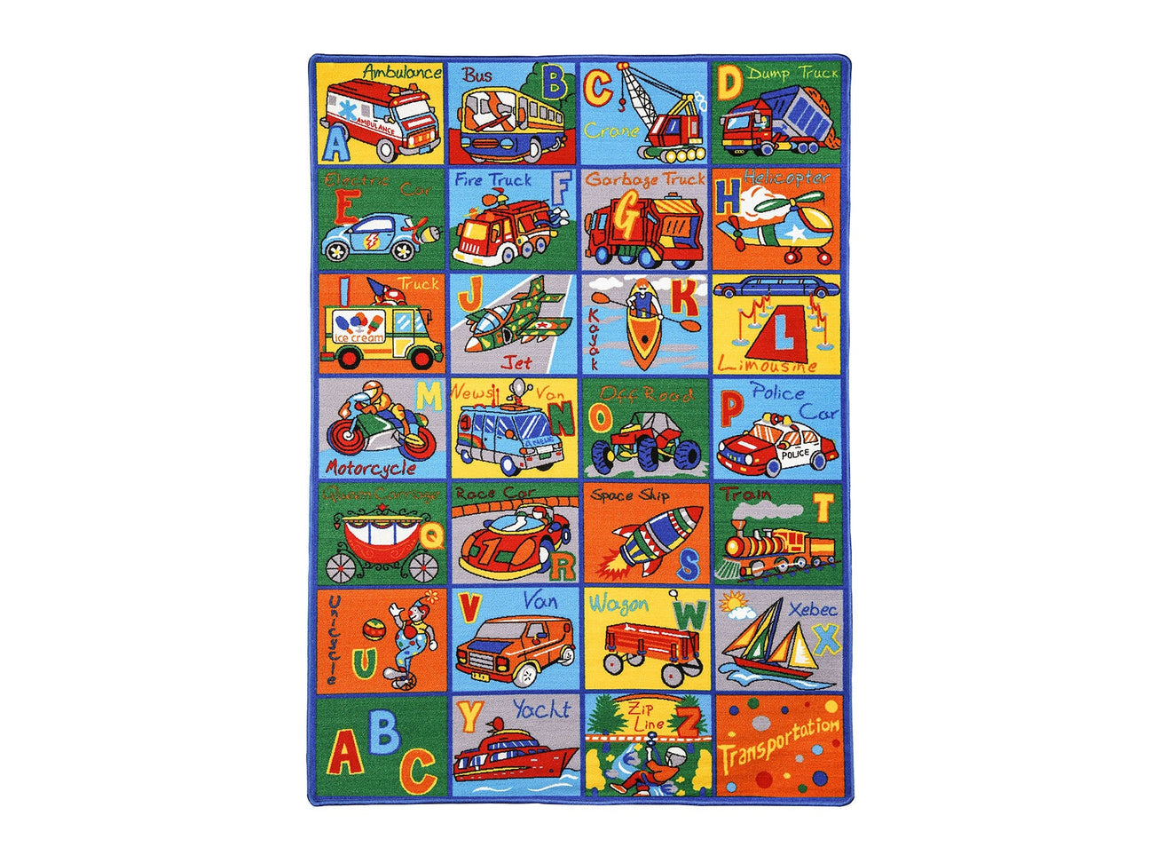 Amos Multi 5'X8' Area Rug - Ornate Home