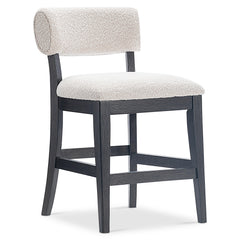 Amos Silver/Nickel Counter Stool - Ornate Home