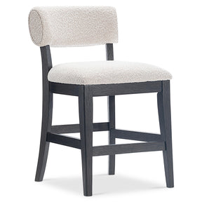 Amos Silver/Nickel Counter Stool