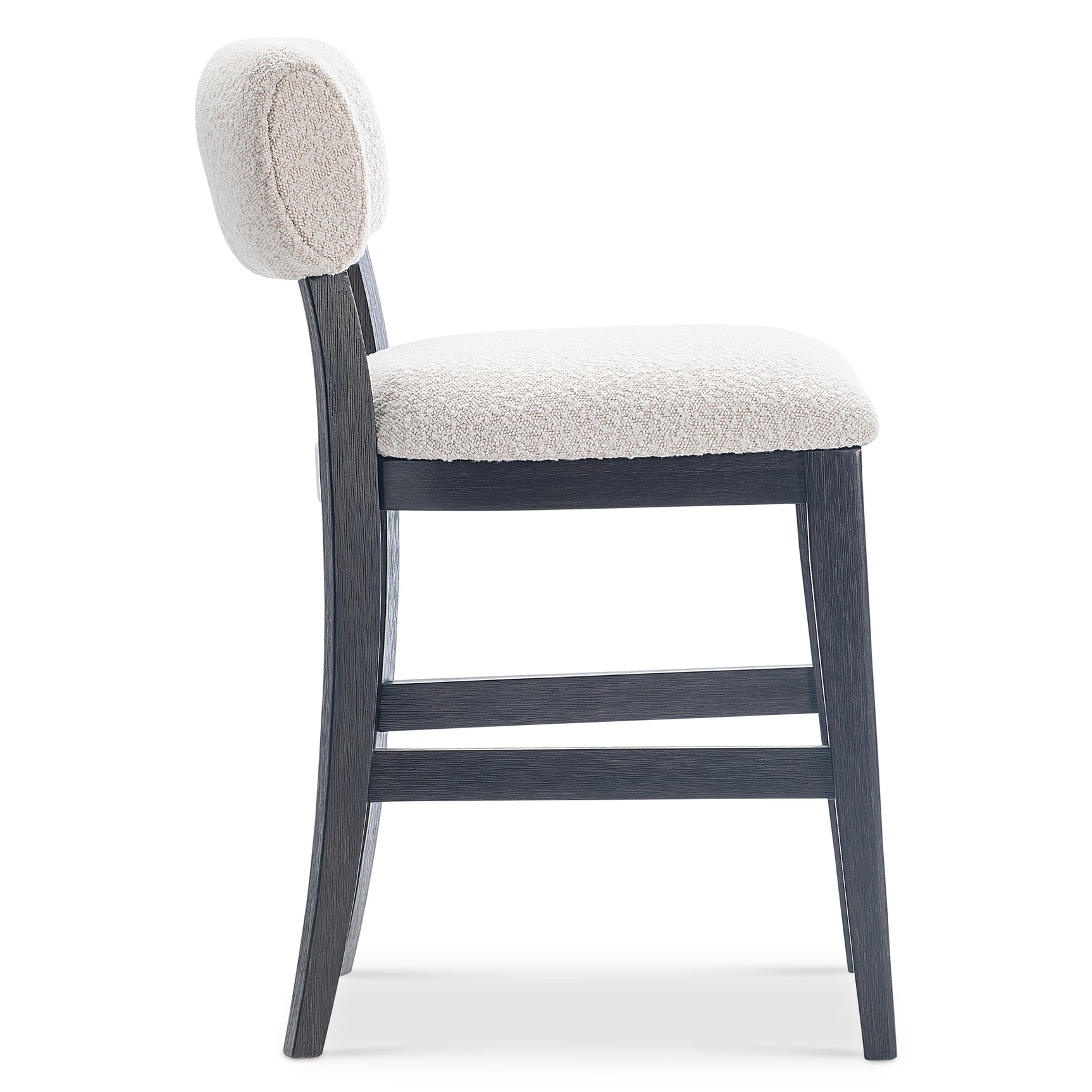 Amos Silver/Nickel Counter Stool