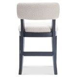 Amos Silver/Nickel Counter Stool