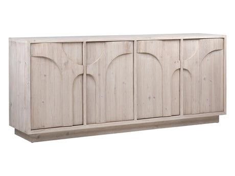 Ampelle Light Natural Brushed Wood Sideboard - Ornate Home