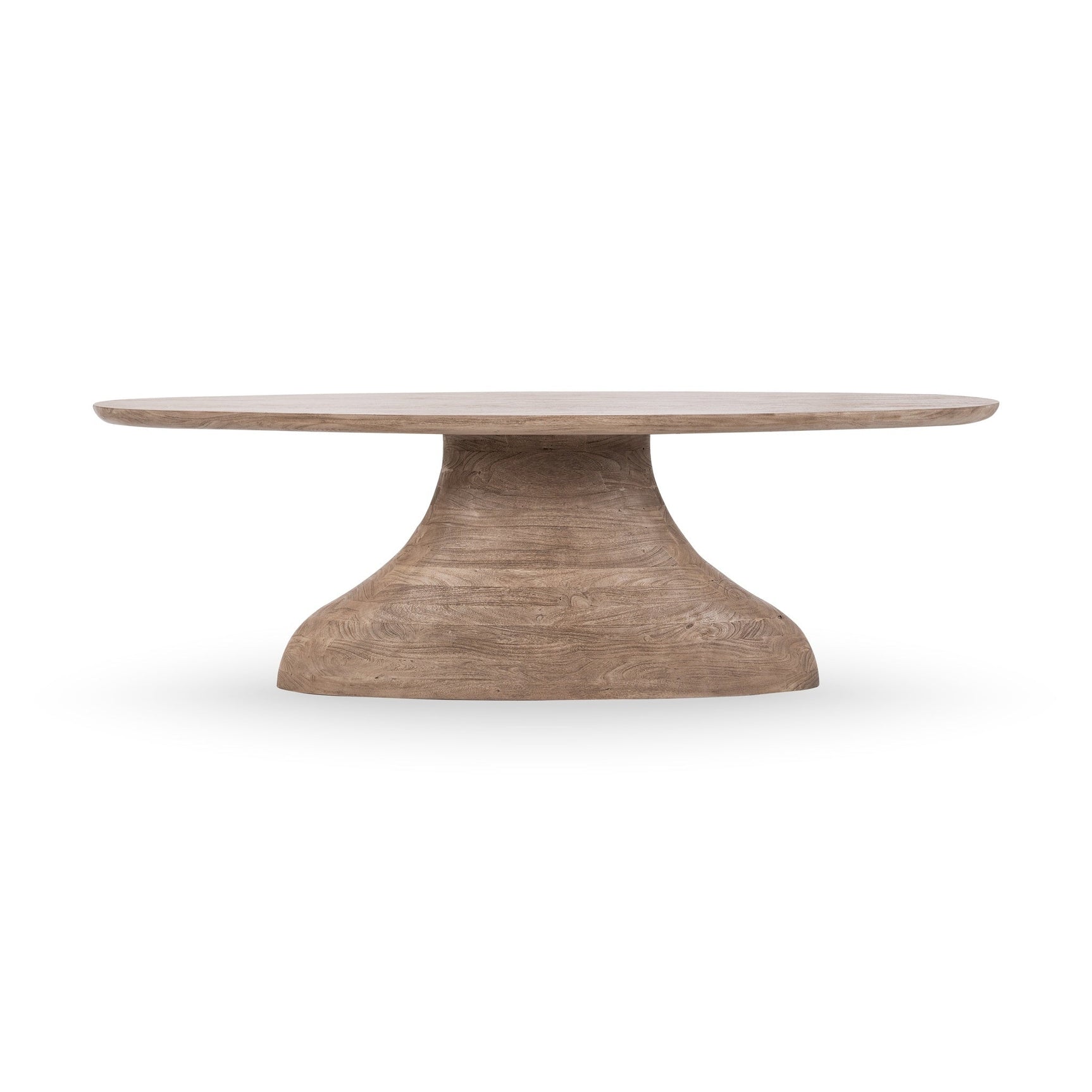 Amra Sandstone Greige Dining Table - Ornate Home