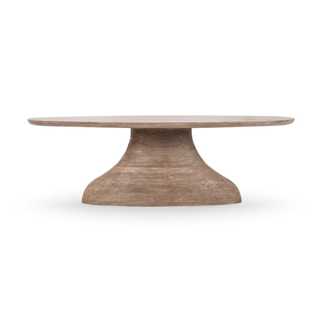 Amra Sandstone Greige Dining Table - Ornate Home