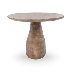 Amra Sandstone Greige Dining Table - Ornate Home
