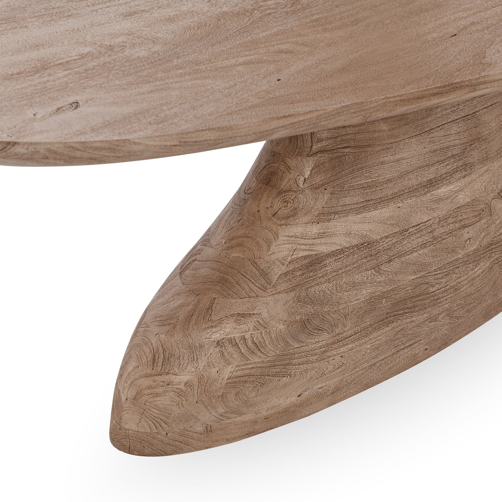 Amra Sandstone Greige Dining Table - Ornate Home