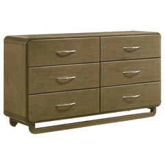 Amsbury Nutmeg 5-piece California King Bedroom Set - Ornate Home