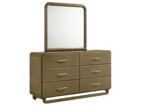 Amsbury Nutmeg Dresser and Mirror - Ornate Home