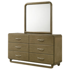 Amsbury Nutmeg Dresser and Mirror - Ornate Home