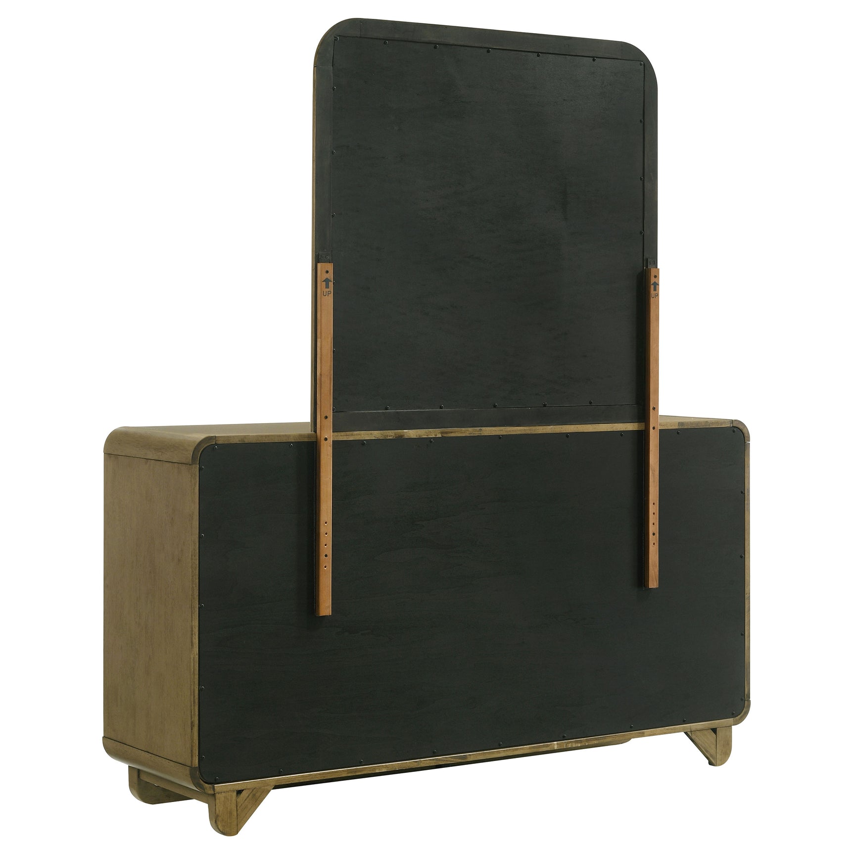 Amsbury Nutmeg Dresser and Mirror - Ornate Home