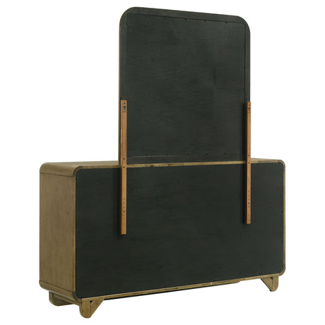 Amsbury Nutmeg Dresser and Mirror - Ornate Home