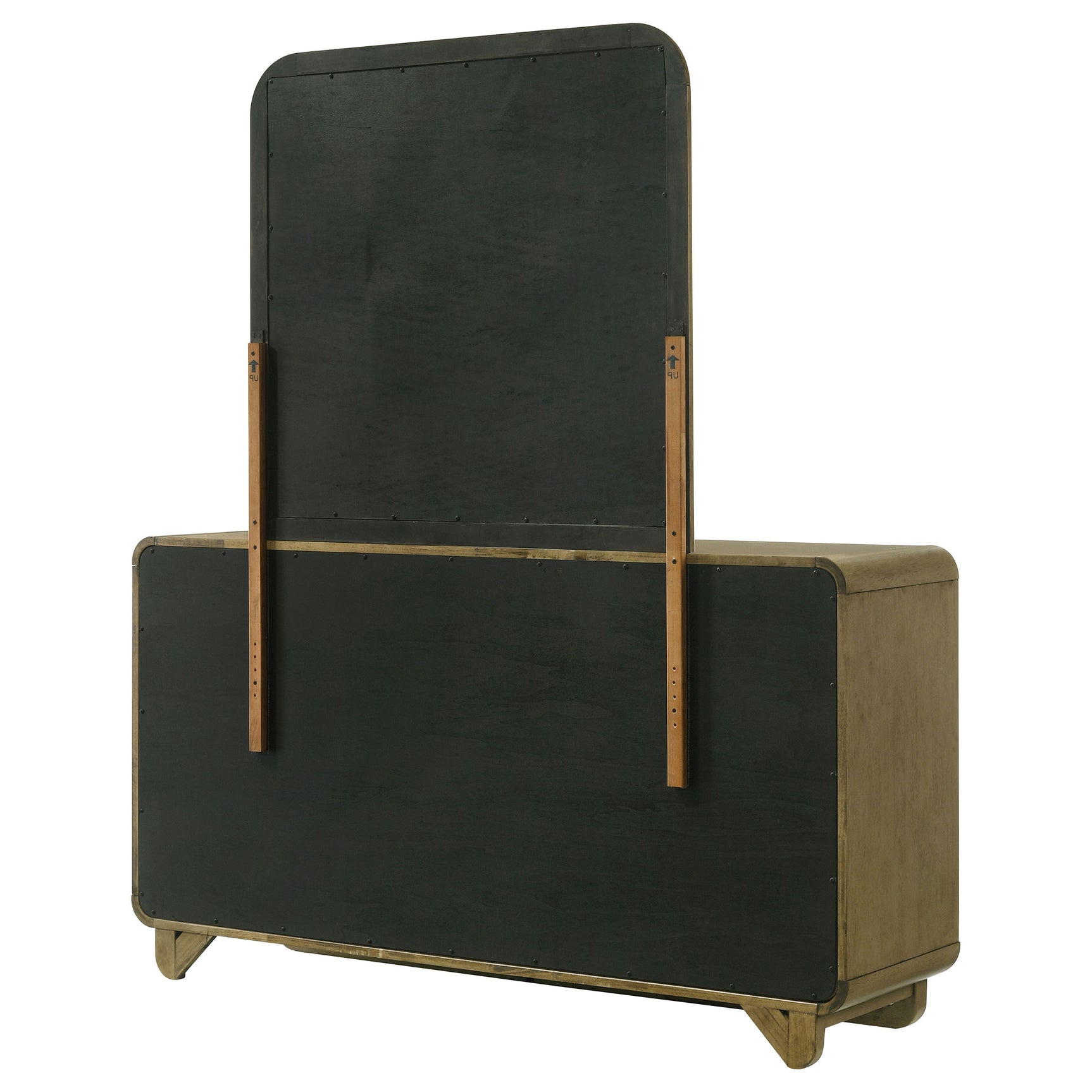 Amsbury Nutmeg Dresser and Mirror - Ornate Home