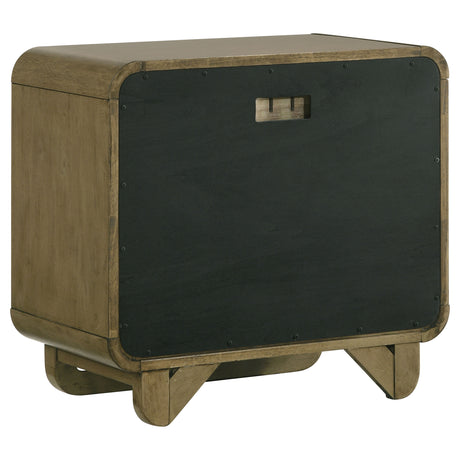 Amsbury Nutmeg Nightstand - Ornate Home