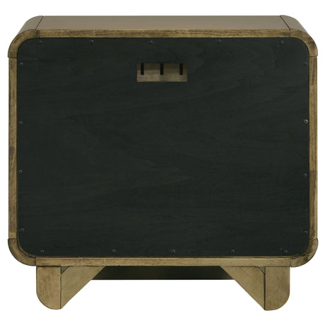 Amsbury Nutmeg Nightstand - Ornate Home