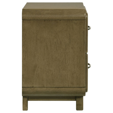 Amsbury Nutmeg Nightstand - Ornate Home