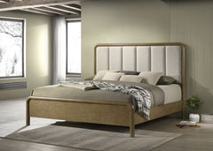 Amsbury Nutmeg Queen Panel Bed - Ornate Home