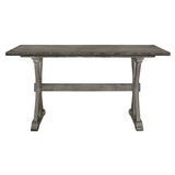 Amsonia Gray 5-Piece Dining Table Set - Ornate Home