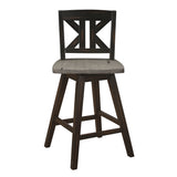 Amsonia Gray 5-piece Dining Table Set - Ornate Home