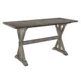 Amsonia Gray Counter Height Table - Ornate Home