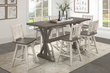 Amsonia Gray Counter Height Table - Ornate Home