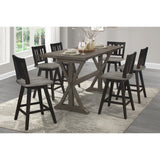 Amsonia Gray Counter Height Table - Ornate Home