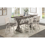 Amsonia Gray Counter Height Table - Ornate Home