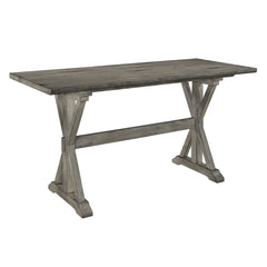 Amsonia Silver 7pc Dining Set - Ornate Home