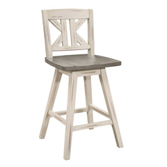 Amsonia Silver 7pc Dining Set - Ornate Home
