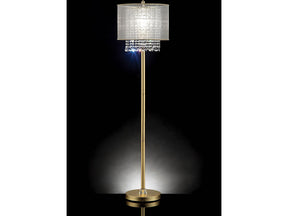 Ana Gold Floor Lamp - Ornate Home