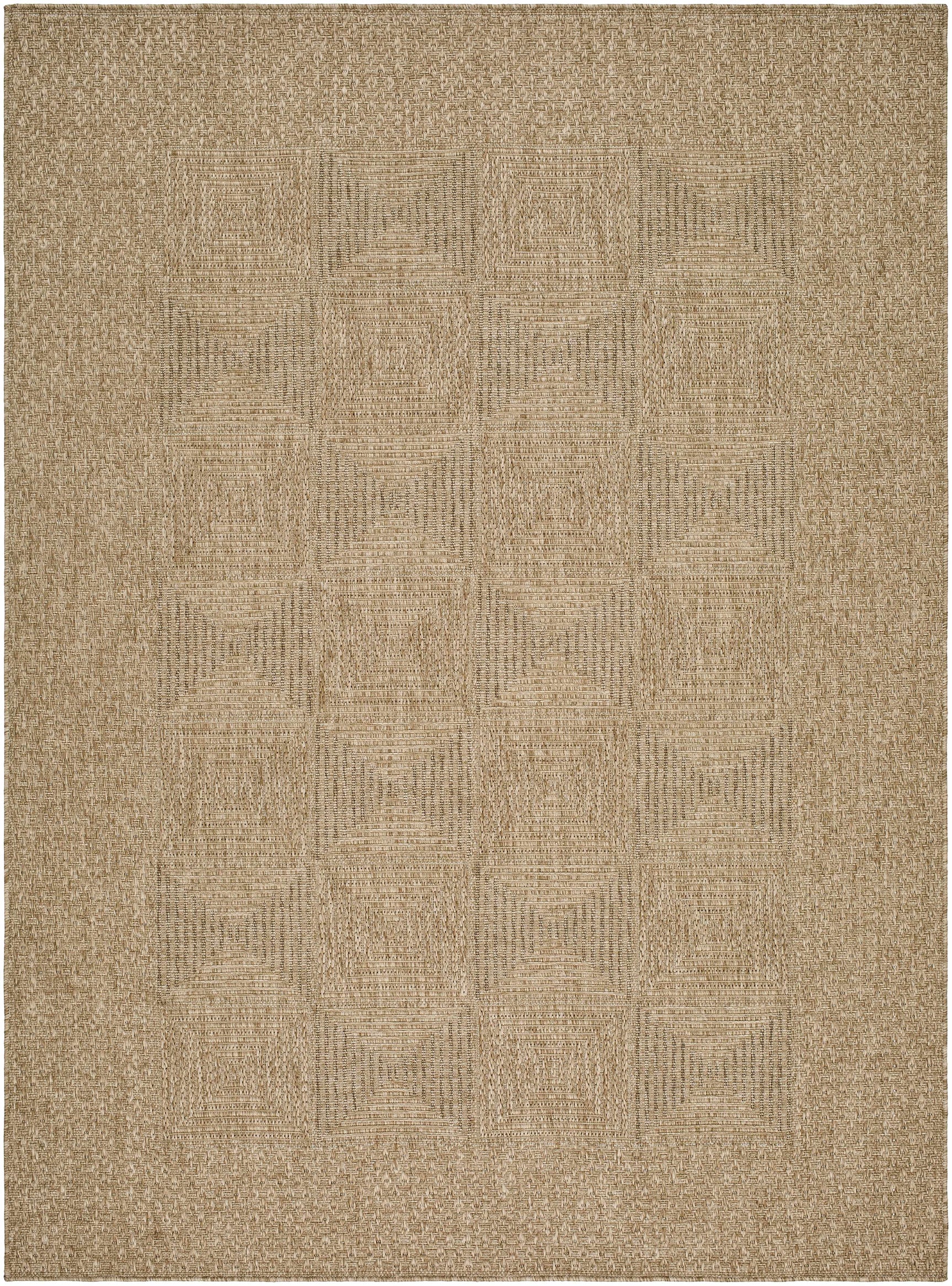 Anabia Brown Outdoor Area Rug - Ornate Home