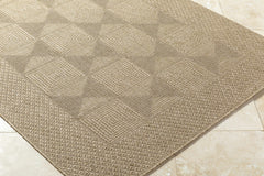 Anabia Brown Outdoor Area Rug - Ornate Home