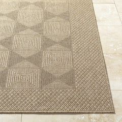 Anabia Brown Outdoor Area Rug - Ornate Home