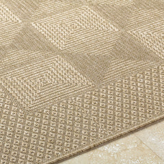 Anabia Brown Outdoor Area Rug - Ornate Home