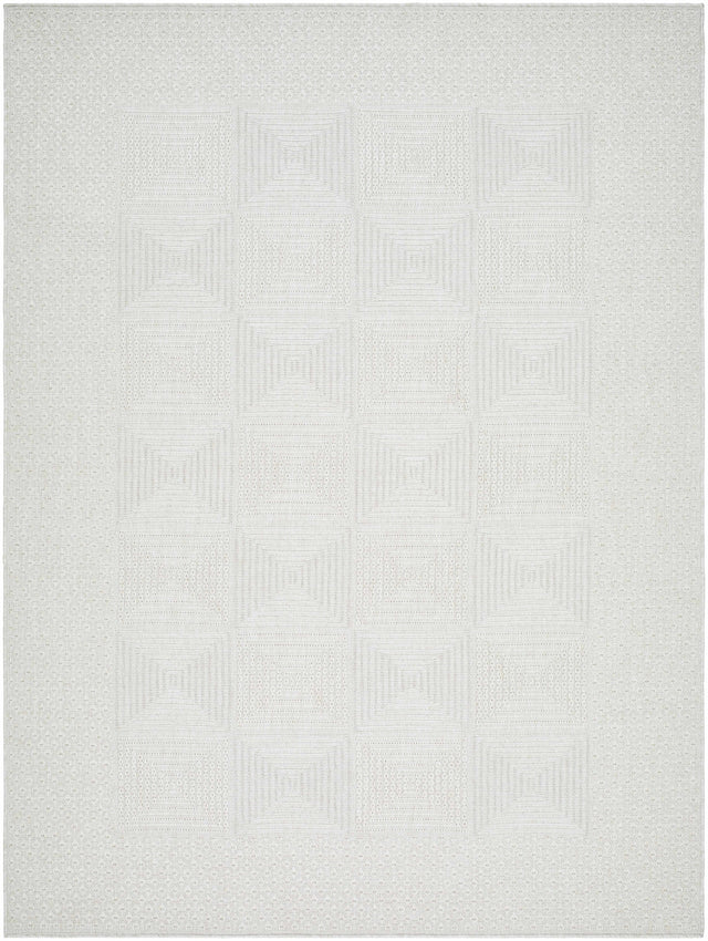 Anabia White Outdoor Area Rug - Ornate Home